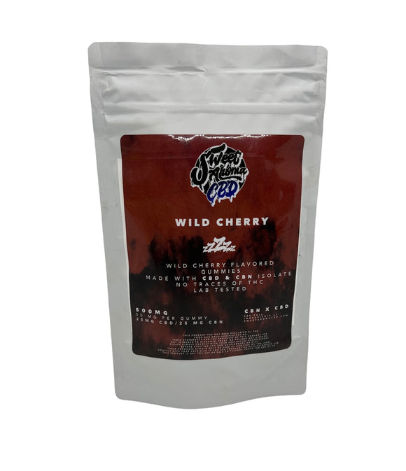Sweet Aroma 500MG Wild Cherry CBNXCBD Gummies