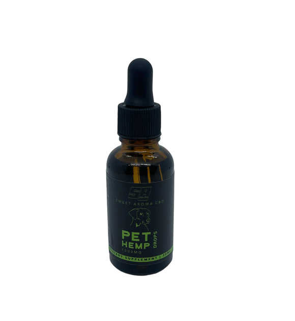 Sweet Aroma 1000MG Pet Hemp Drops